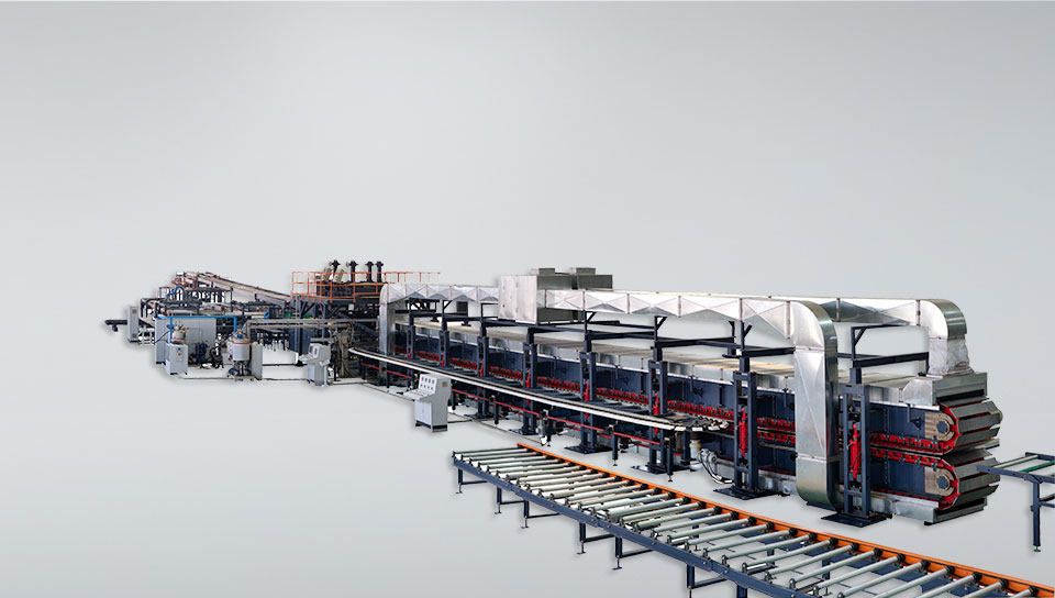 PU / PIR Continuous Sandwich Panel Production Line